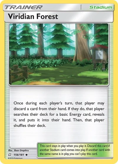 SM9: Viridian Forest (Reverse Holofoil)