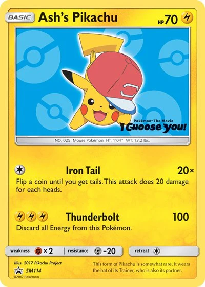 SMP: Ash's Pikachu - SM114