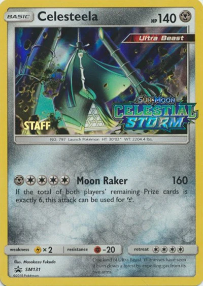 SMP: Celesteela - SM131 (Prerelease) [Staff] (Holofoil)