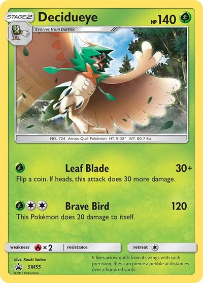 SMP: Decidueye - SM55 (Holofoil)