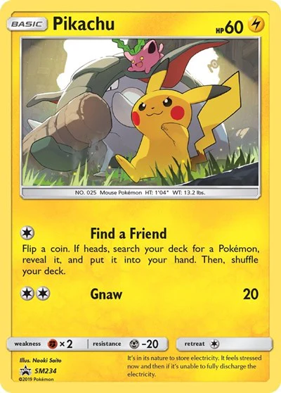 SMP: Pikachu - SM234 (Holofoil)