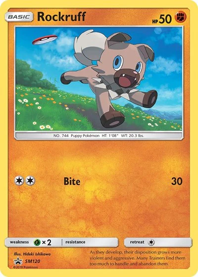 SMP: Rockruff - SM120 (Holofoil)