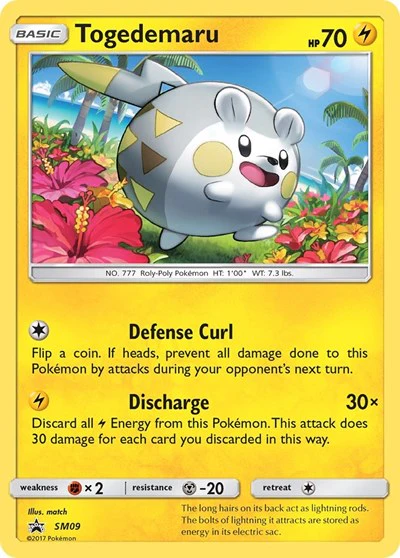 SMP: Togedemaru - SM09 (Holofoil)