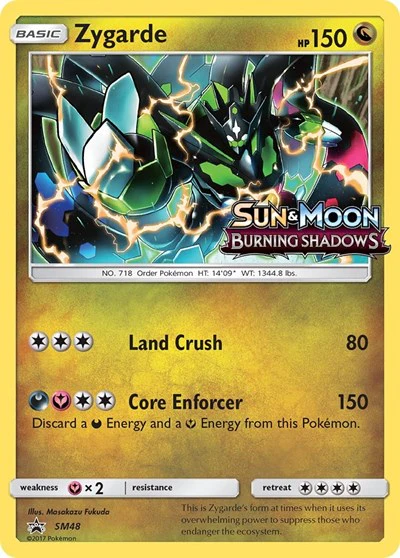 SMP: Zygarde - SM48 (Prerelease) (Holofoil)