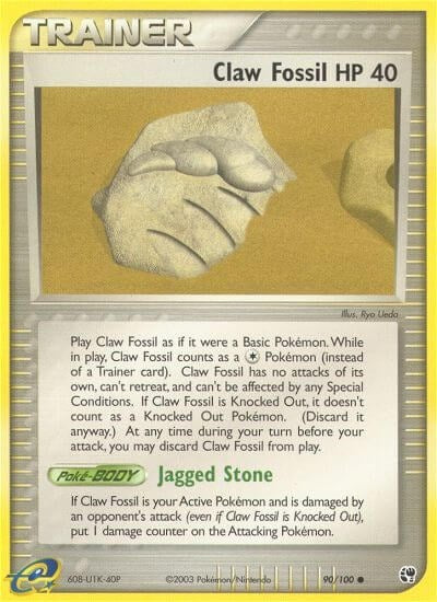 SS: Claw Fossil (Reverse Holofoil)