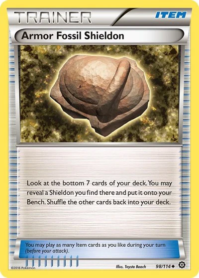 STS: Armor Fossil Shieldon