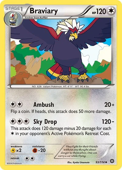 STS: Braviary (Reverse Holofoil)