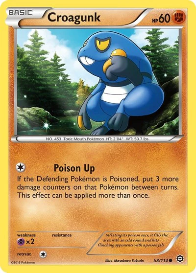 STS: Croagunk (Reverse Holofoil)
