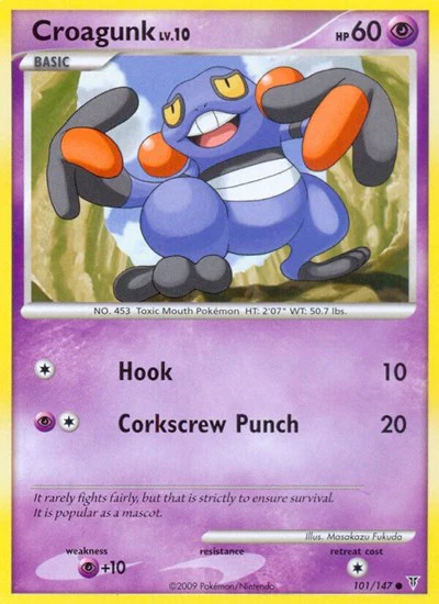 SV: Croagunk (Reverse Holofoil)