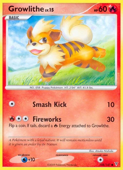 SV: Growlithe (Reverse Holofoil)