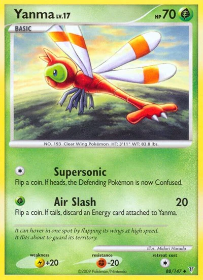 SV: Yanma (Reverse Holofoil)