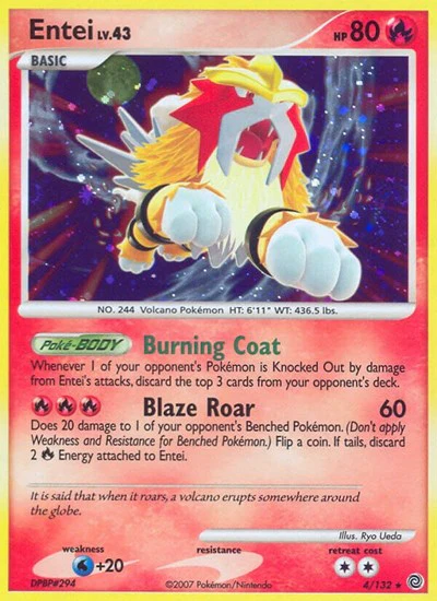 SW: Entei (Reverse Holofoil)