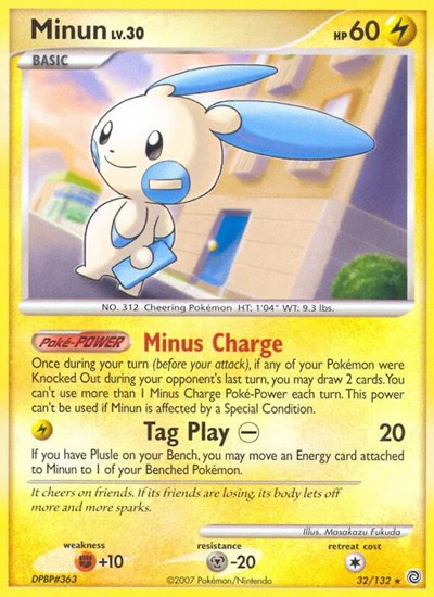 SW: Minun (Reverse Holofoil)
