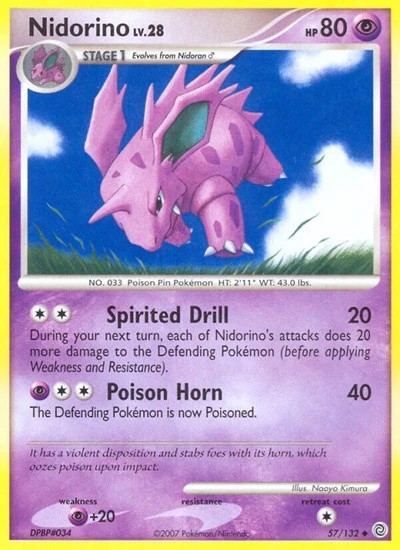 SW: Nidorino (Reverse Holofoil)