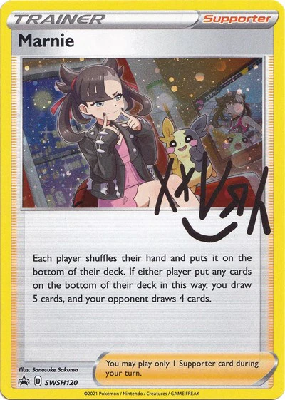 SWSD: Marnie - SWSH120 (Holofoil)