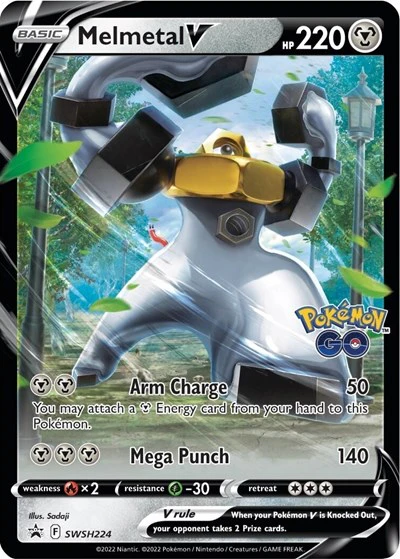 SWSD: Melmetal V - SWSH224 (Holofoil)