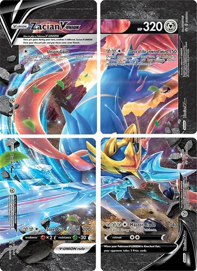 SWSD: Zacian V-UNION [Set of 4] (Holofoil)
