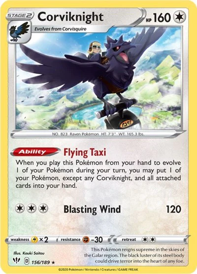 SWSH03: Corviknight (Holofoil)