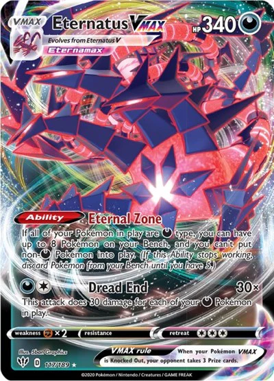SWSH03: Eternatus VMAX (Holofoil)