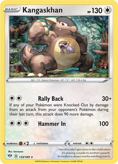 SWSH03: Kangaskhan (Holofoil)
