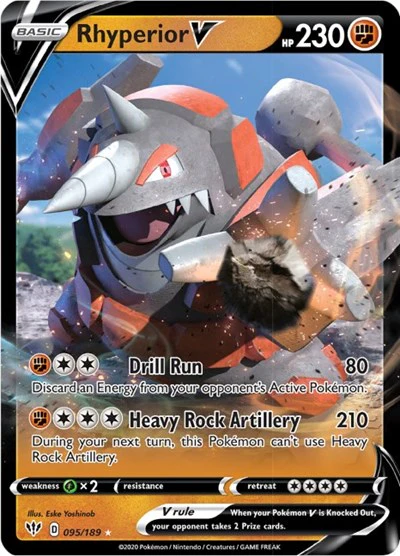 SWSH03: Rhyperior V (Holofoil)