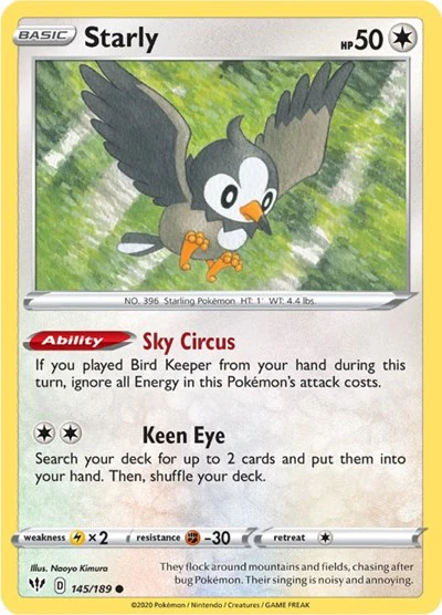 SWSH03: Starly