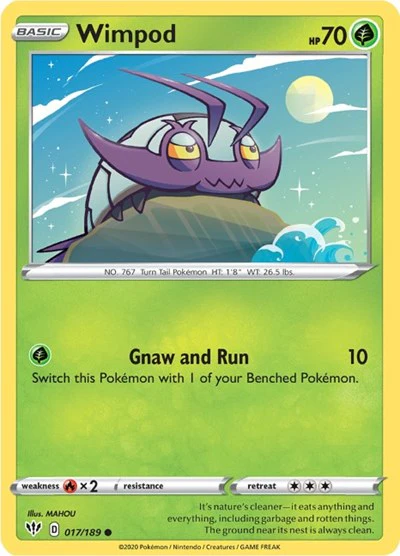 SWSH03: Wimpod (Reverse Holofoil)