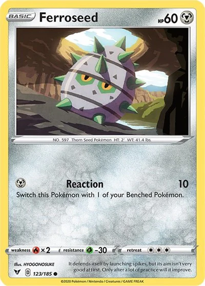 SWSH04: Ferroseed (Reverse Holofoil)