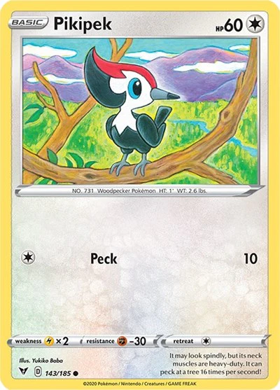 SWSH04: Pikipek