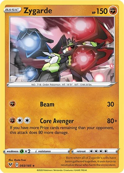 SWSH04: Zygarde (Holofoil)