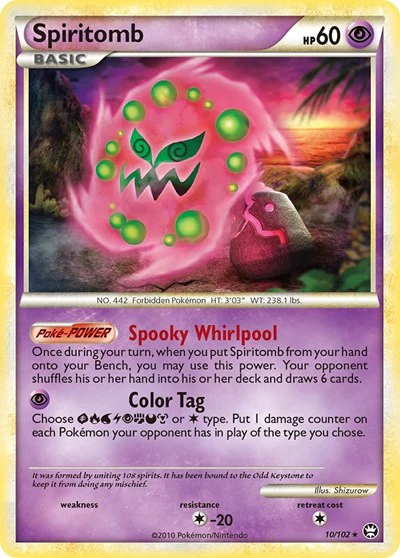 TM: Spiritomb (Reverse Holofoil)
