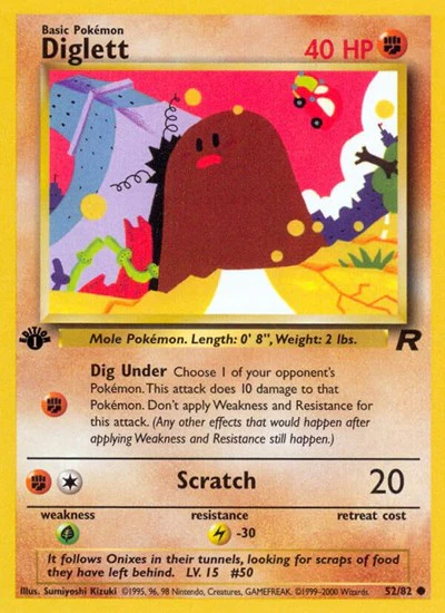 TR: Diglett (1st Edition)