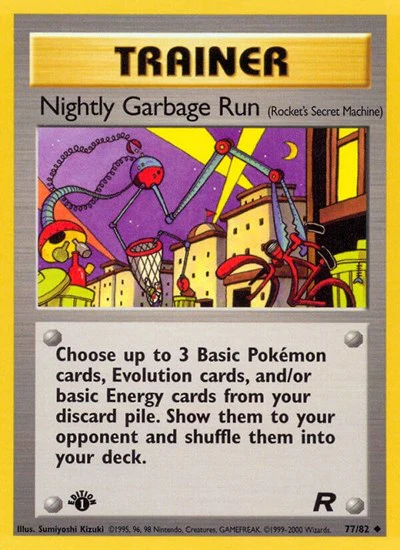TR: Nightly Garbage Run (Rocket's Secret Machine) (1st Edition)