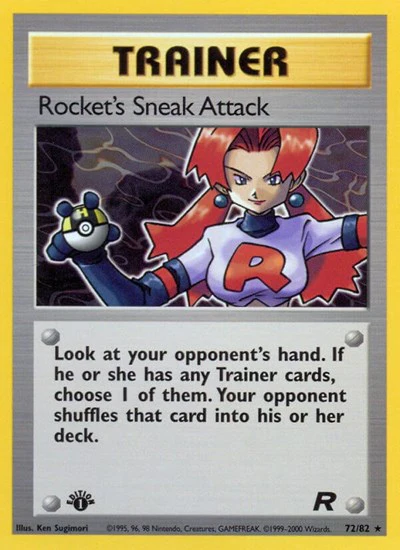 TR: Rocket's Sneak Attack (72) (1st Edition)