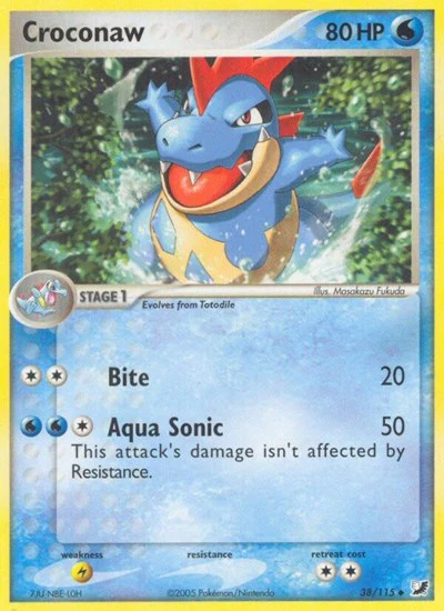 UF: Croconaw (Reverse Holofoil)