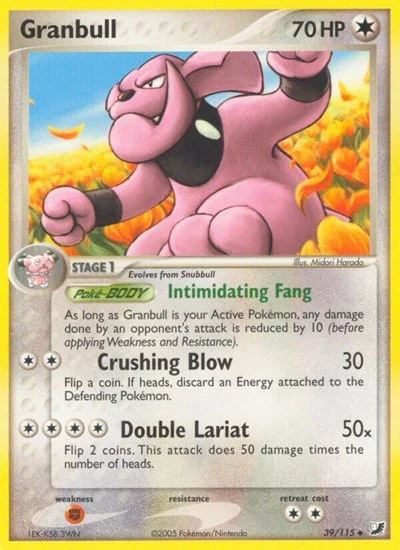 UF: Granbull (Reverse Holofoil)