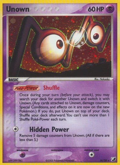 UF: Unown (N) (Holofoil)