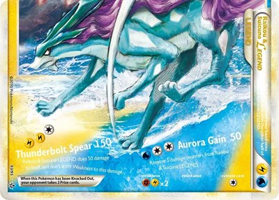 UL: Raikou & Suicune Legend (Bottom) (Holofoil)