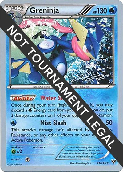 WCD: Greninja (41) - 2016 (Cody Walinski)