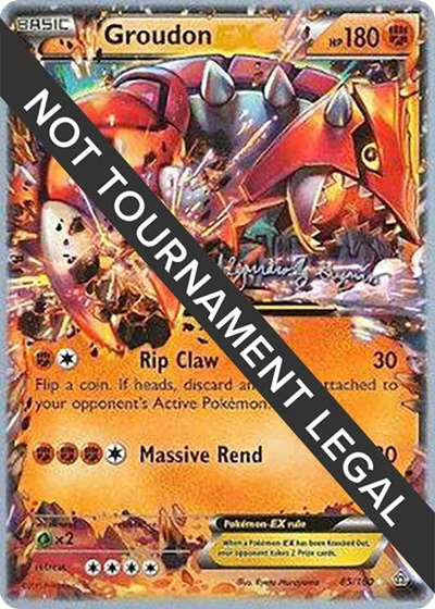WCD: Groudon EX - 2015 (Alejandro Ng-Guzman)