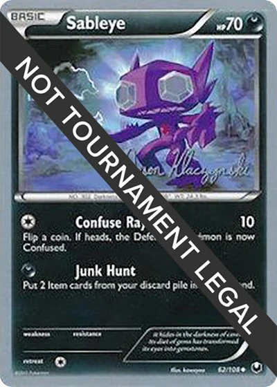 WCD: Sableye - 2013 (Jason Klaczynski)