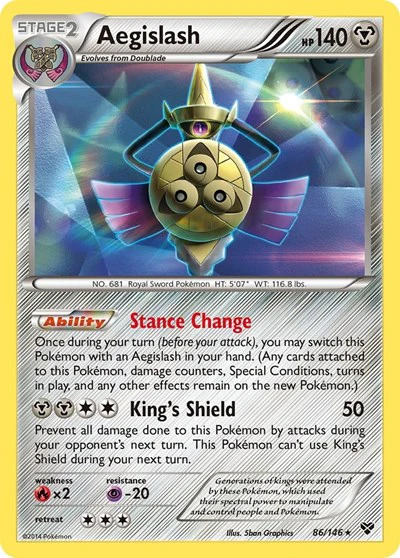 XY: Aegislash (86) (Holofoil)