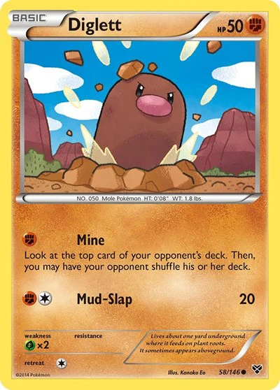 XY: Diglett