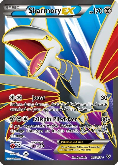 XY: Skarmory EX (145 Full Art) (Holofoil)