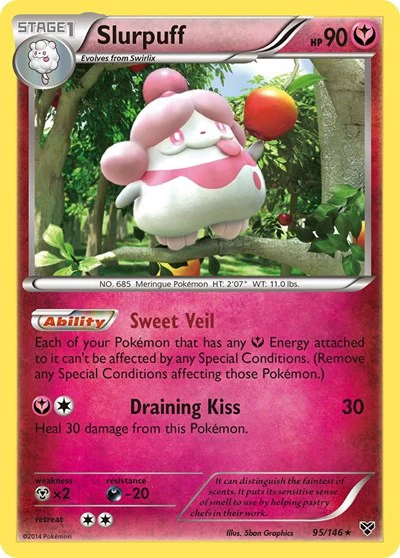 XY: Slurpuff (Reverse Holofoil)