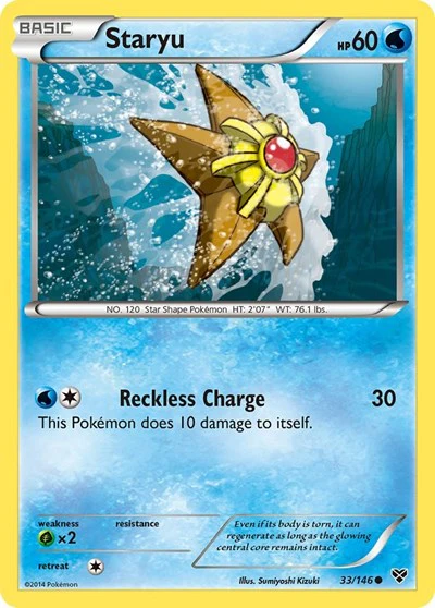 XY: Staryu (Reverse Holofoil)